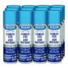 Row of Sprayway Pro-Line stainless steel spray paint cans in blue packaging, four columns visible.