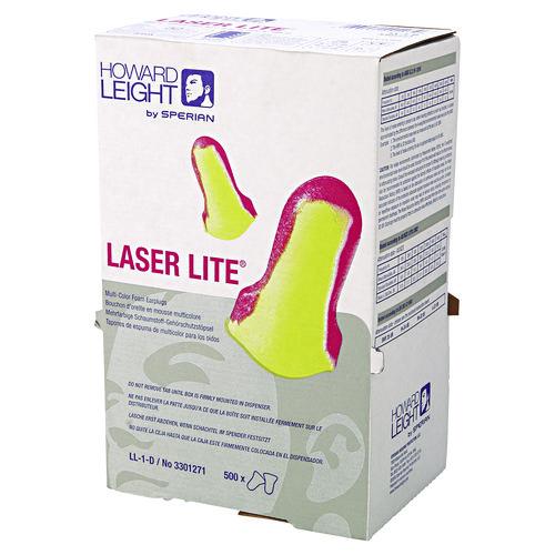 Ll-1 D Laser Lite Single-Use Earplugs, Cordless, 32nrr, Ma/yw, Ls500, 500 Pairs