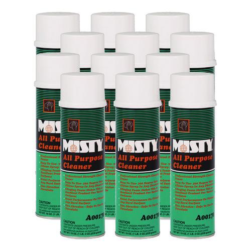 All-Purpose Cleaner, Mint Scent, 19 Oz Aerosol Spray, 12/carton