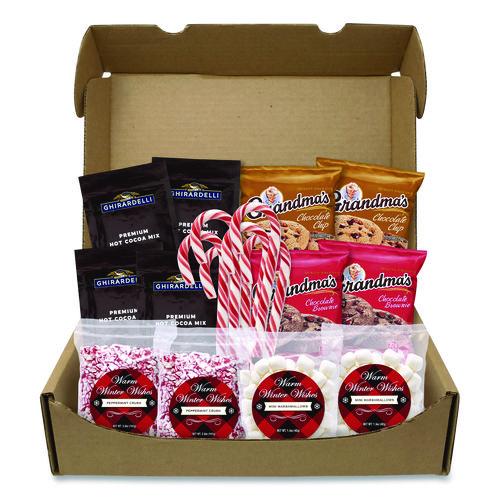 Warm Winter Wishes Hot Chocolate Kit, 18 Assorted Items/Box