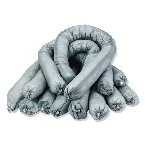 TASKBrand Industrial OilSorb Sorbent Boom, 1.03 gal, 3 x 48, 10/Carton