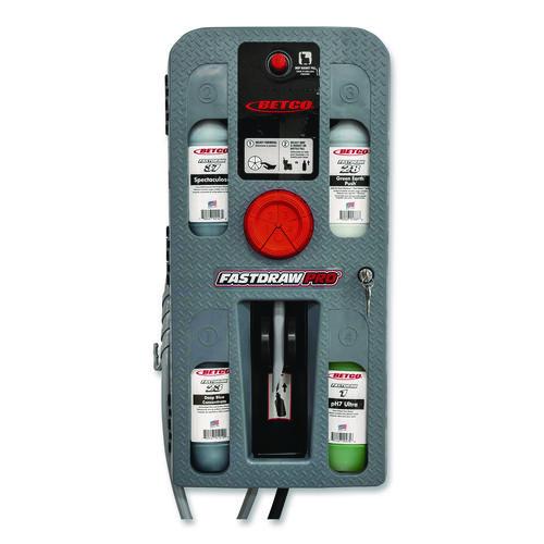 fastdraw pro, four bays for cleaners