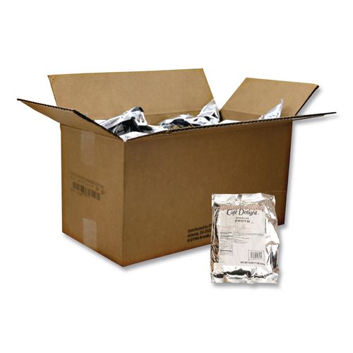 Frothy Topping, 16 oz Packet, 12/Carton