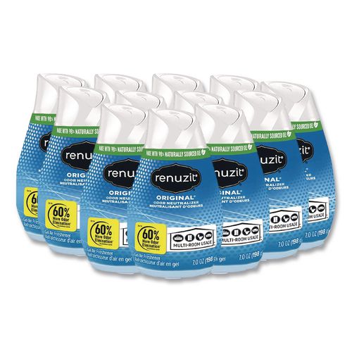 Adjustables Air Freshener, Original Scent, 7 oz Solid, 12/Carton