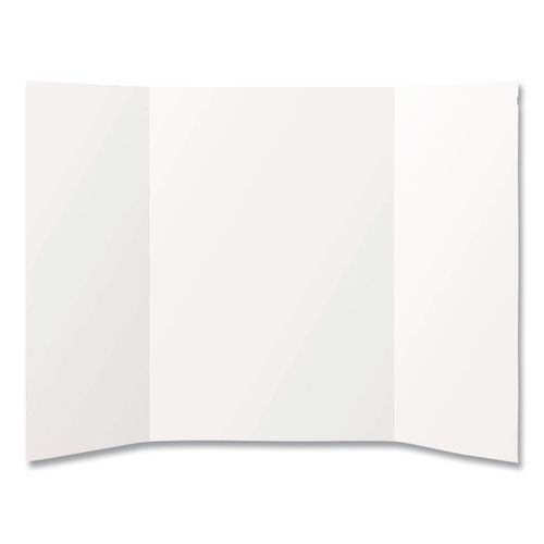 Trifold Display Boards, 14 x 22, White