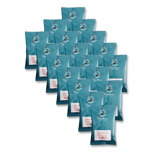 Decaf Caribou Blend Coffee Fractional Packs, 2.5 Oz, 18/carton