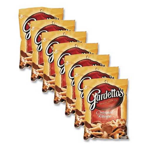 Gardetto's Snack Mix, Original Flavor, 5.5 Oz Bag, 7/box