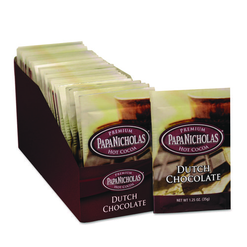 Premium Hot Cocoa, Dutch Chocolate, 24/carton