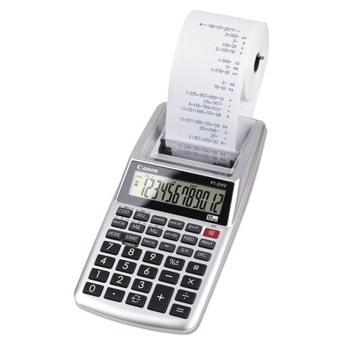 P1-Dhv 12-Digit Palm Printing Calculator, Purple Print, 2 Lines/sec