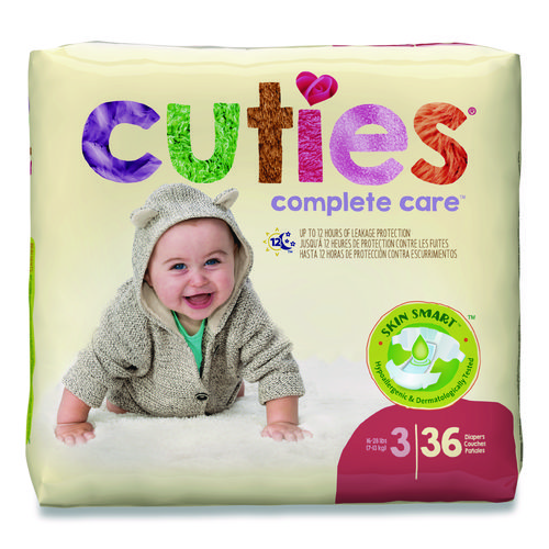 Premium Jumbo Diapers, Size 3, 16 Lbs To 28 Lbs, 144/carton