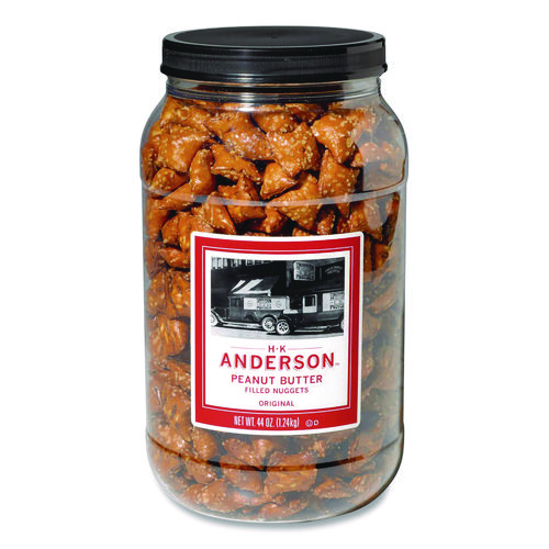 Peanut Butter Filled Pretzel Nuggets, 44 Oz Canister