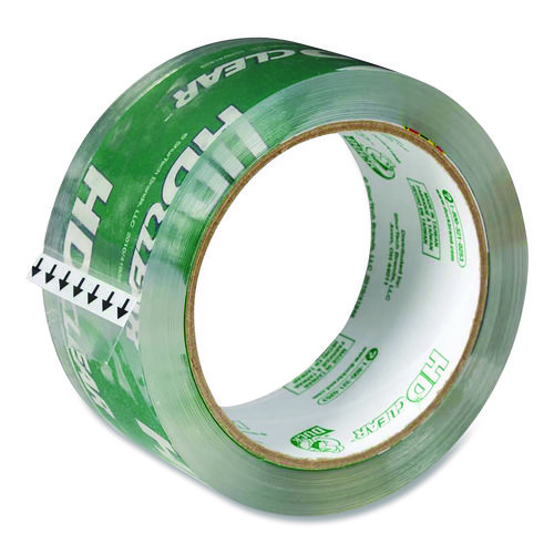 Heavy-Duty Carton Packaging Tape, 3" Core, 1.88" X 54.6 Yds, Clear