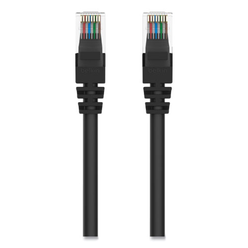 CAT6 UTP Computer Patch Cable, 5 ft, Black