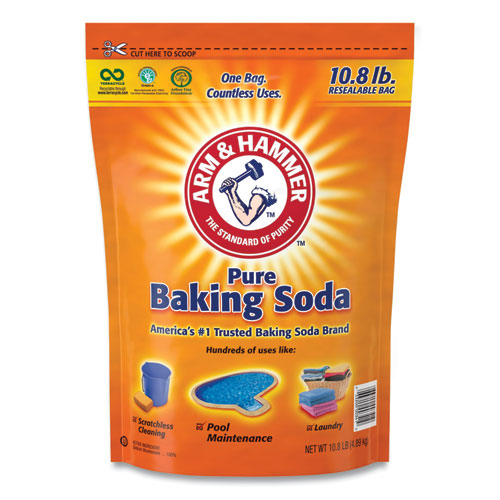 Baking Soda, 10.8 lb Resealable Bag