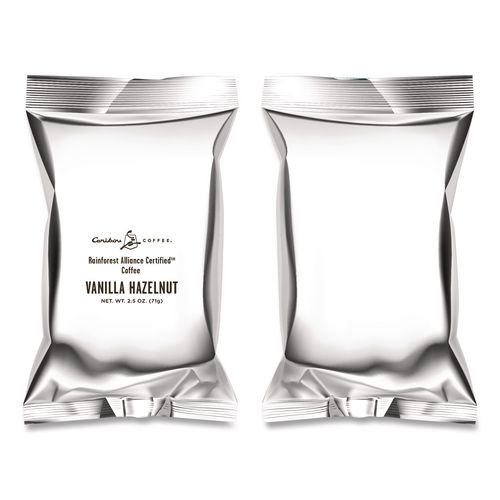 Vanilla Hazelnut Fractional Pack, 2.5 oz, 18/Carton