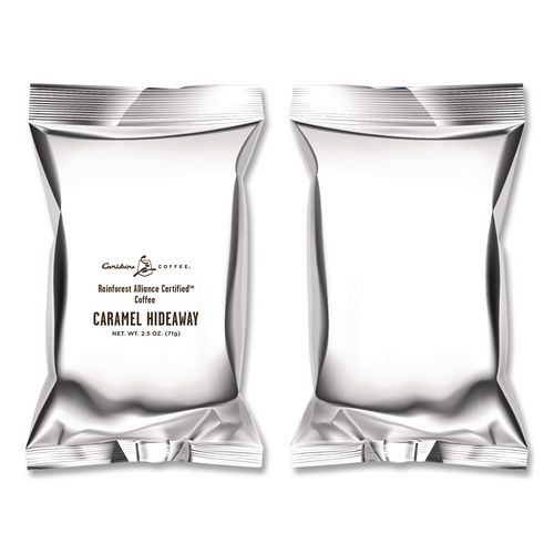 Caramel Fractional Pack, 2.5 oz, 18/Carton