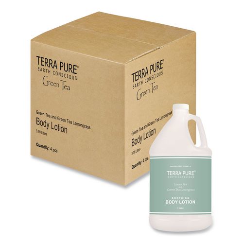 Terra Pure Lotion Gallon, 1 gal Bottle, 4/Carton