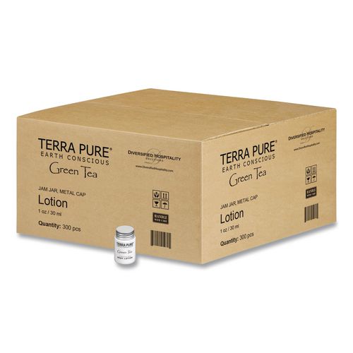 Terra Pure Body Lotion Jam Jar, 1 oz Jar, 300/Carton